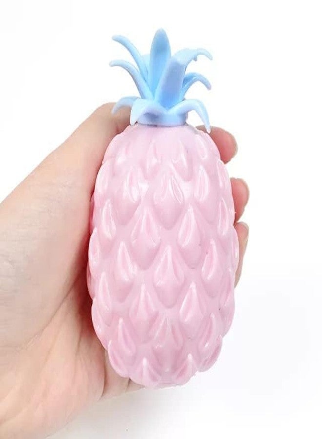 SUNBEET Stress Relief Squishy Toy Big Pineapple Fruit Squishies Fidget Stress Ball Squeeze Balls for Adults | Soft Slime Toy for Kids Stress Ball for Pressure Relieve (Pack of 1) - Image 1